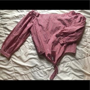 Off the shoulder top